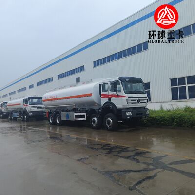 콩고 광산업용 비벤 8x8 35000L 중량 연료 보우저 트럭