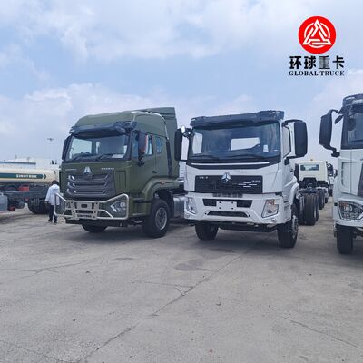 신형 HOWO NX 6x4 트랙터 트럭 430마력 우핸 운전 프라임 무버 (중장비 물류용)