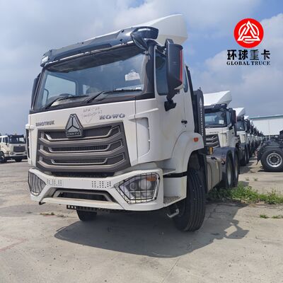 시노트럭 HOWO NX 430마력 6x4 트랙터 헤드 트럭 (장거리 화물 운송용 프라임 무버)