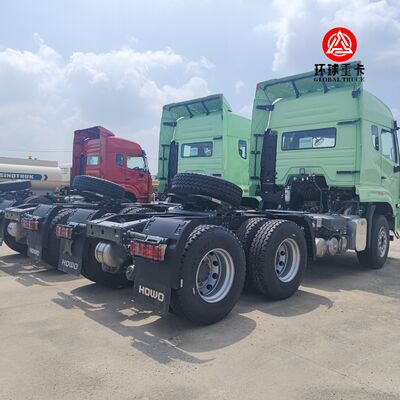 새 HOWO NX 6x4 트랙터 트럭 400HP 디젤 엔진 중량 물류용 프라임 모버