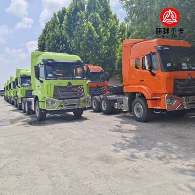 신형 시노트럭 HOWO NX 6x4 371마력 디젤 트랙터 헤드 트럭 세미 트레일러 운송용 프라임 무버