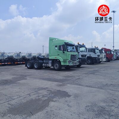 신형 HOWO NX 371마력 6x4 대형 트랙터 헤드 트럭 (아프리카 화물 운송용)