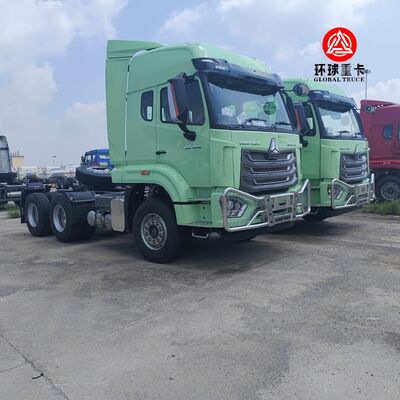 신소트럭 HOWO NX 6x4 트랙터 트럭 430HP 로지스틱스 및 운송용 중량 프라임 모버
