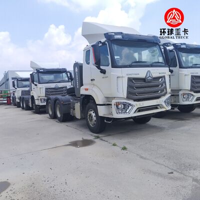 신소트럭 HOWO NX 6x4 트랙터 트럭 430HP 로지스틱스 및 운송용 중량 프라임 모버
