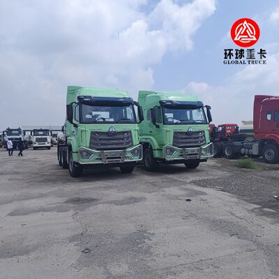 신형 HOWO NX 371마력 6x4 대형 트랙터 헤드 트럭 (아프리카 화물 운송용)