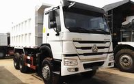 3 차축 HOWO 30 톤 아프리카 유로 2 수동 변속 장치 유형에 있는 덤프 트럭