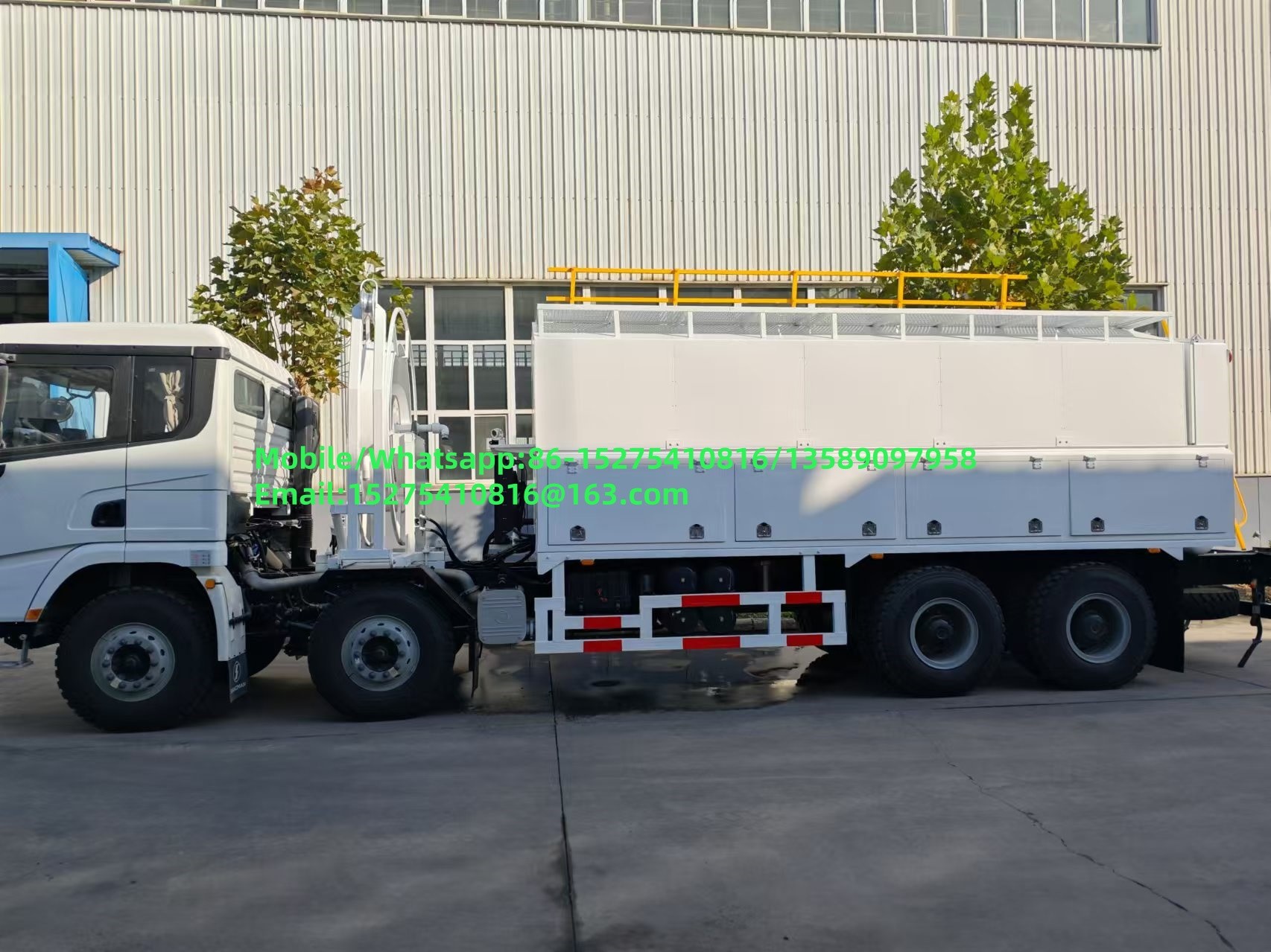 다기능 15T 20T BCRH-20 ANFO 현장 혼합 에뮬션 대량 트럭 모바일 폭발물 제조 부대 몽골 광산 폭발 MEMU MMU