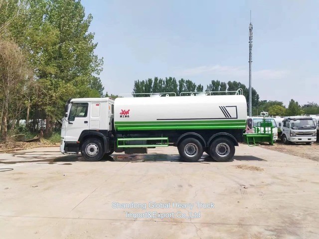 시노트루크 HOWO 물탱크 소방 트랙터 화물 6X4 배달 보우저 트레일러