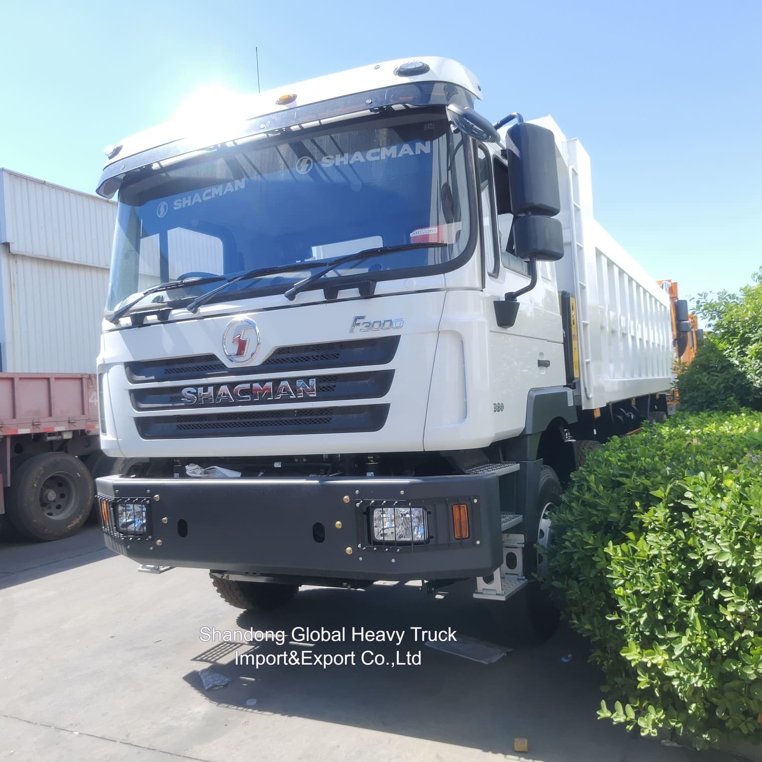 Shaanxi Shacman F3000 8x4 대형 덤프트럭, 50톤 적재 능력 및 WEICHAI WP12/WP13 엔진