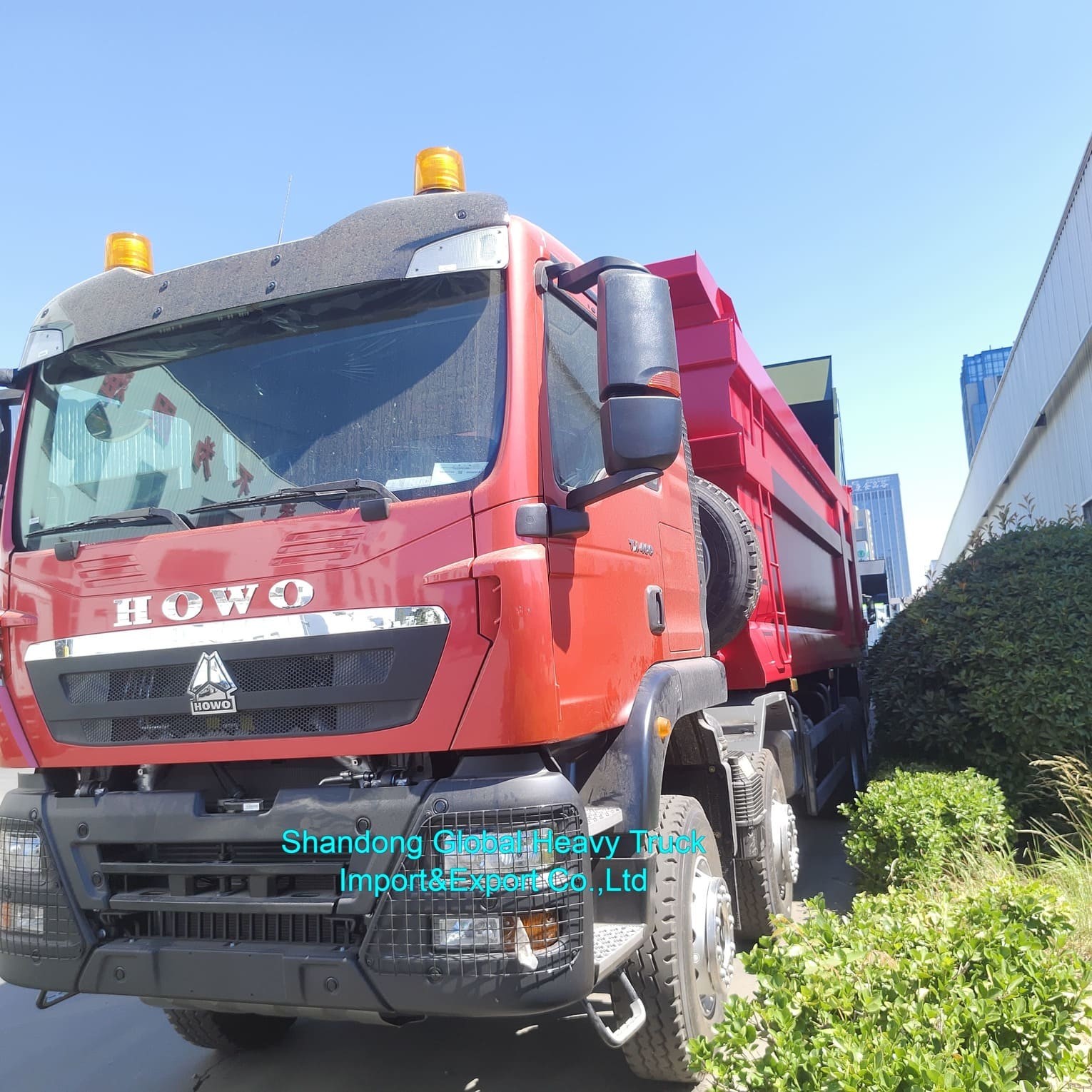 공장 시온트럭 HOWO Tx 380HP 400HP 500HP 덤퍼 펌프 트럭 트럭 유로2 6*4 8*4 덤프 펌프