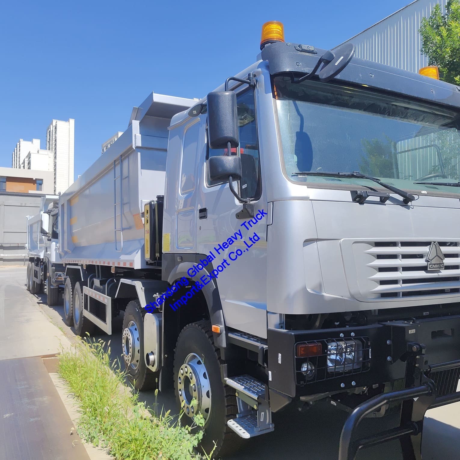 하우 새로운 브랜드 6*4 380hp 공장 덤프 트럭 틱퍼 트럭 화물 운송 트럭