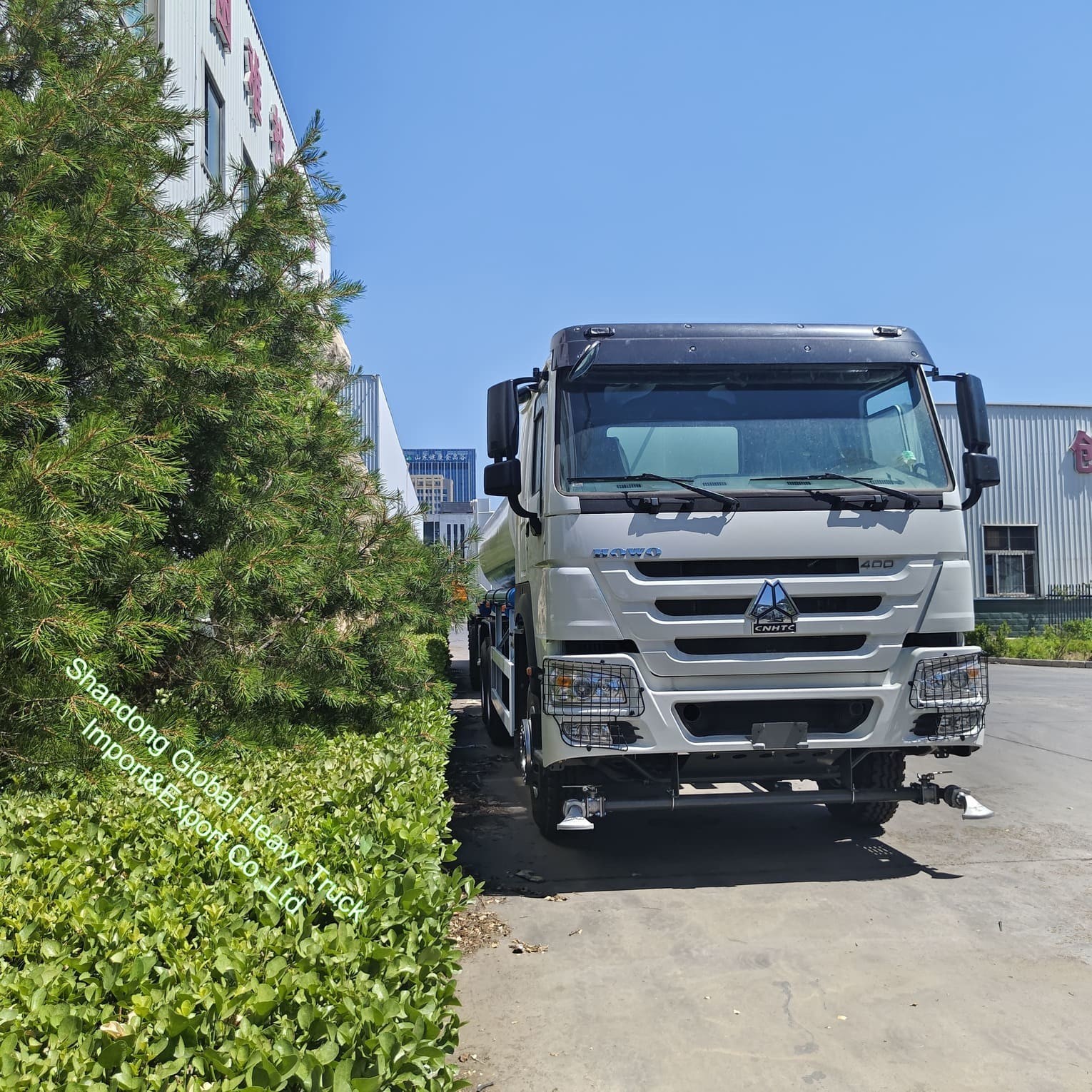 HOWO 6*4 400HP 리뉴얼 된 물 탱크 트럭 스프링클러 트럭 6*4 물 탱크