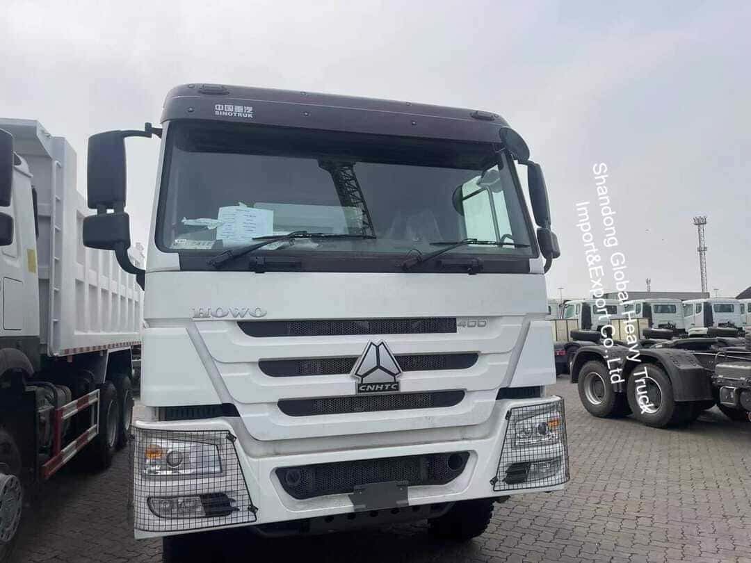 중국 시노트럭 HOWO 6*4 10 바퀴 타이어 371hp 380hp 400hp 30톤 화물 트랙터 덤프 트럭
