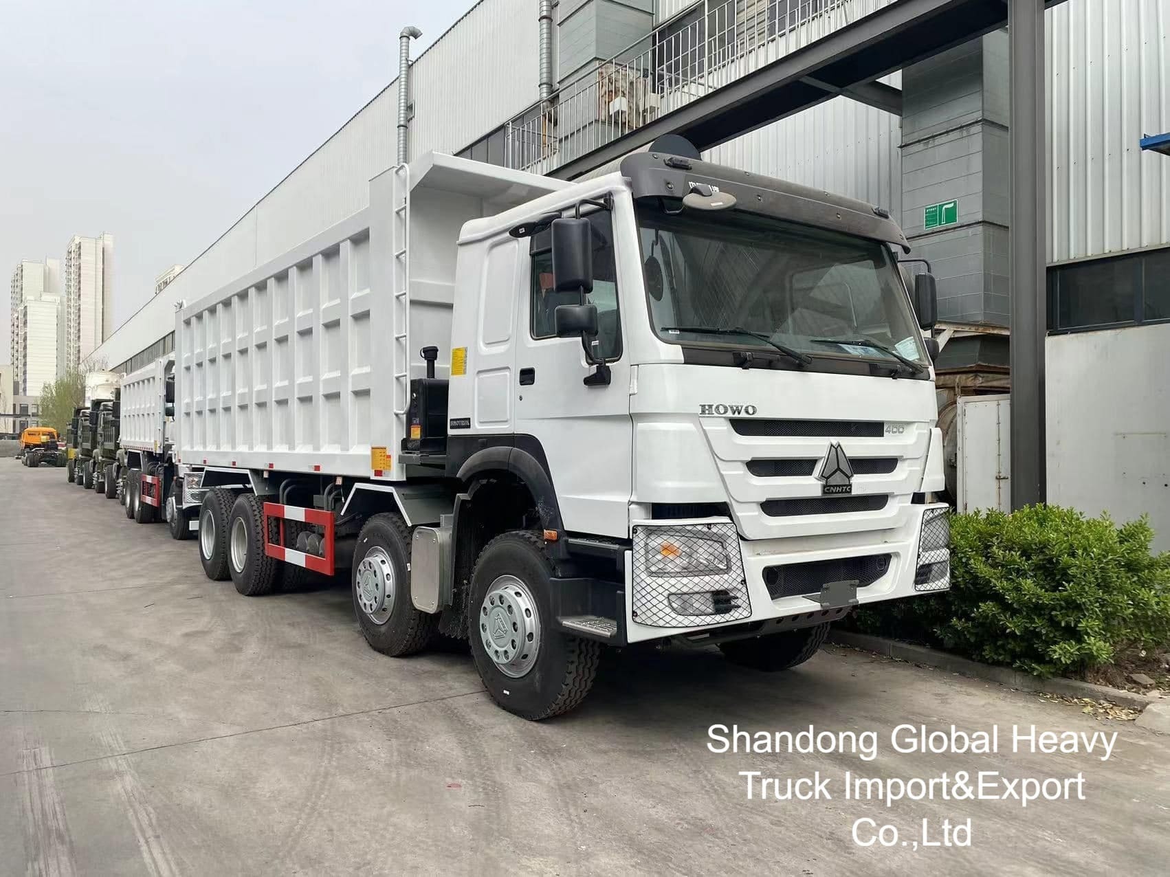 사용 된 글로벌 핫 판매 HOWO 371hp 380hp 덤프 트럭 35 톤 덤프 트럭