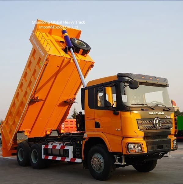 중고 고품질 Shacman 8*4 12 휠 380hp F3000 X3000 f2000 덤프 트럭 팁 트럭