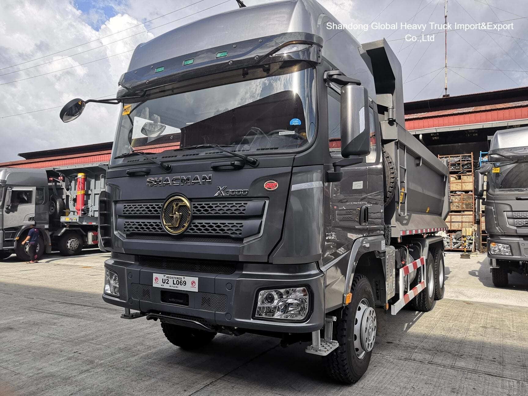 샤크맨 X3000 F3000 트럭 LHD/Rhd 덤프 트럭 광업 덤프 트럭 디젤 30/40/50톤 화물 트럭