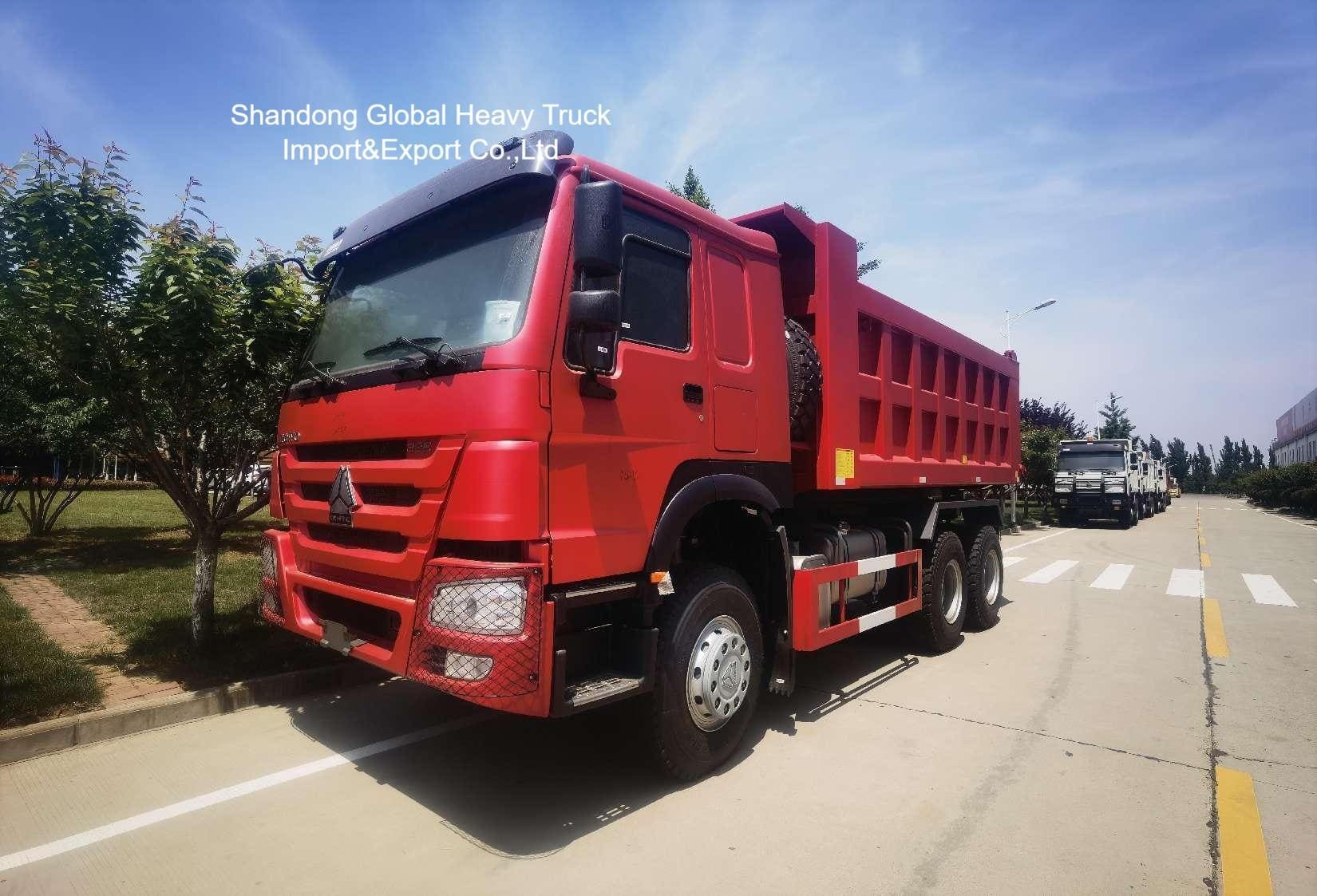 중국 오리지널 브랜드 HOWO / Shacman 380hp/371hp 6X4 8X4 10/12 휠 광산 덤프 트럭