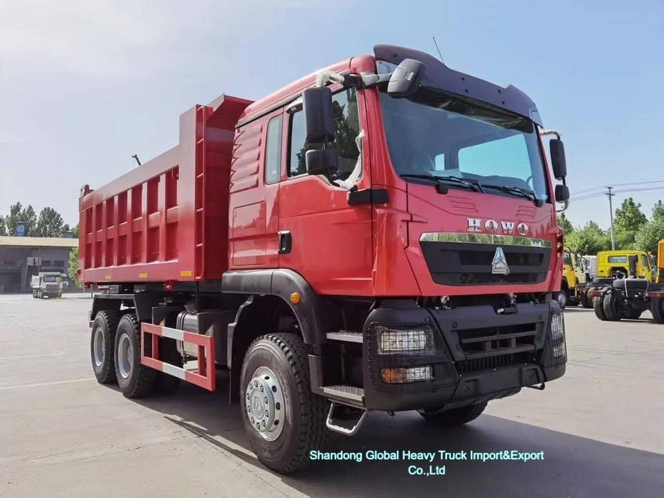 고성능 Sinotruck HOWO Tx 덤프 트럭 6*4 콘크리트 믹서 트럭