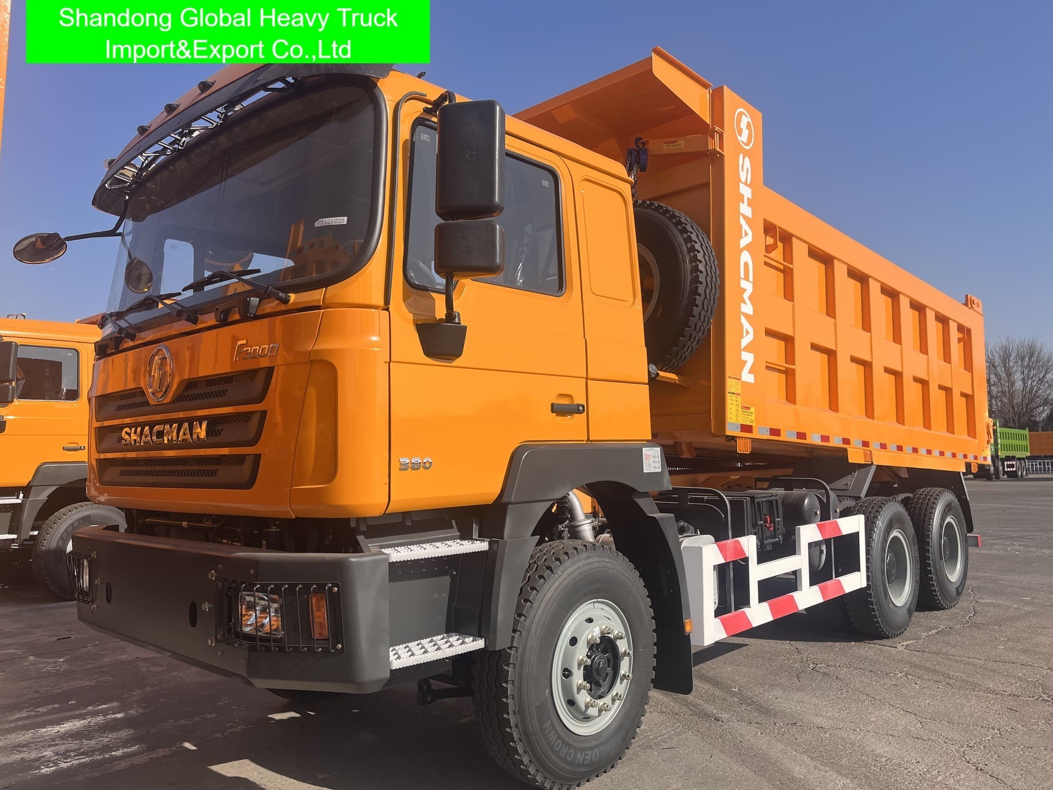 중국 샤크맨 F3000 H3000 트럭 400HP 20톤 6x4 10바퀴 샤크맨 사용 된 덤프 트럭 틱퍼 트럭 판매 가격