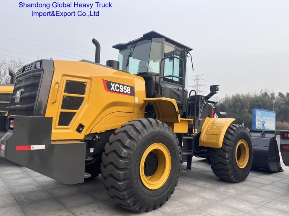 XC958 5.5t 휠 로더 3.0m3 버킷 용량