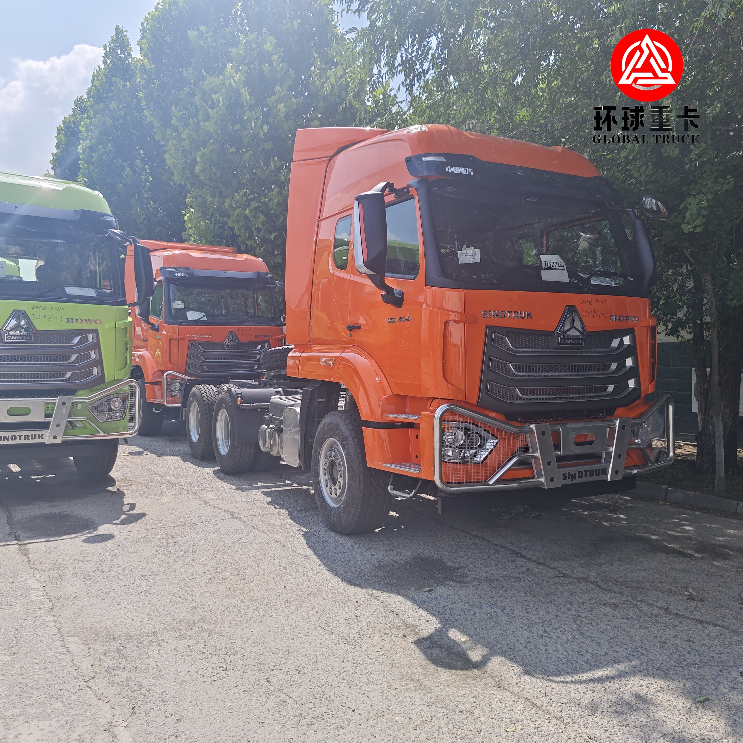 신품 시노트럭 HOWO NX 400마력 6x4 대형 트랙터 트럭 프라임 무버 (국제 화물 운송용)