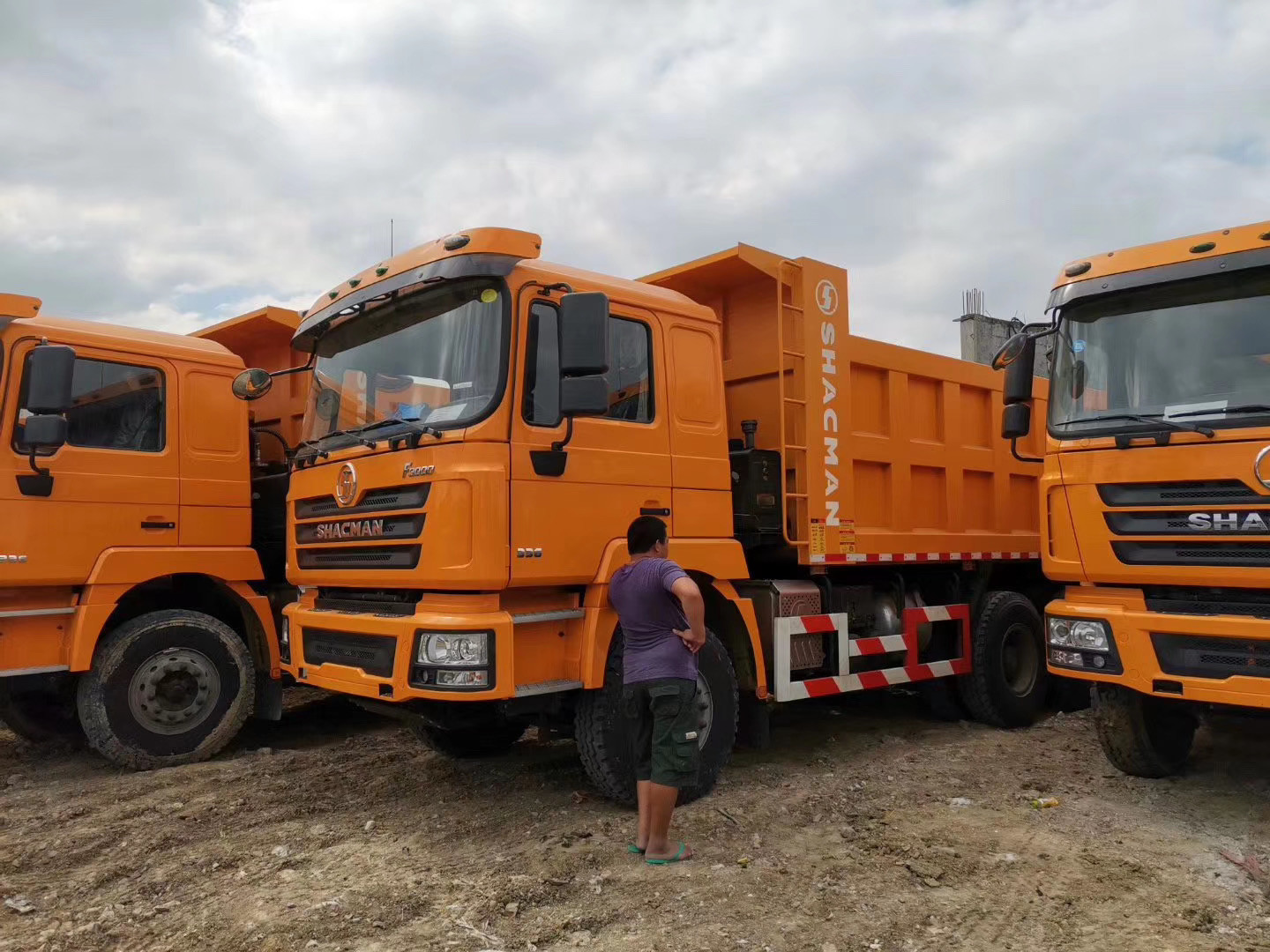 2024 중국 / 중국 / Cnhtc 최고 신규 공식 샤크맨 F3000 중량 6X4 HOWO 15t-30t 덤프 트럭