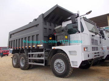 도로 팁 주는 사람 트럭 ZZ5707S3840AJ 떨어져 Sinotruck HOWO 광업 덤프 트럭 70tons 6*4 371HP