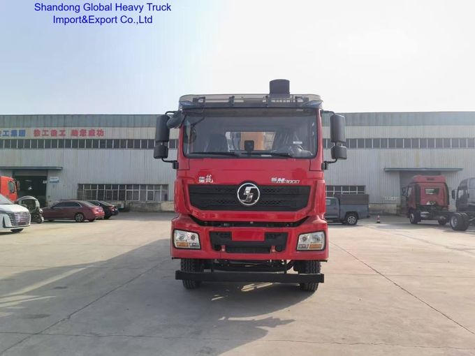 Shacman M3000 6×4 Truck Mounted Crane in operation